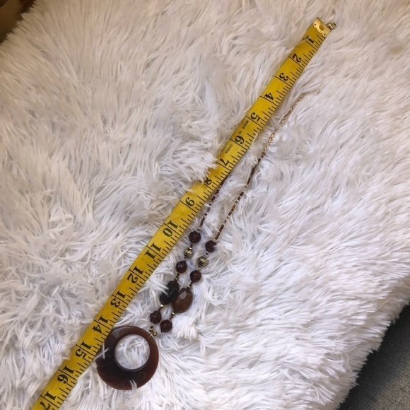 Brown beaded Necklace - Picture 6 of 6